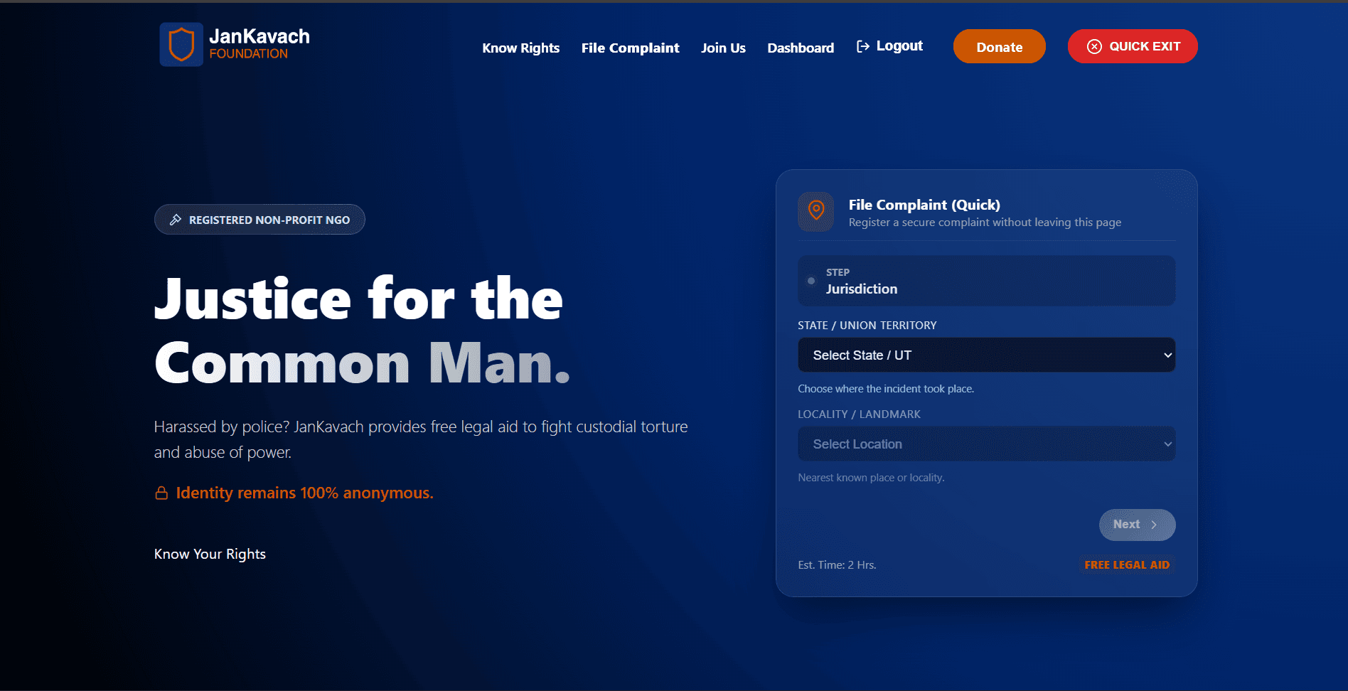 JanKavach website screenshot